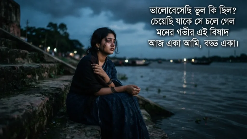 Bangla Sad Shayari Sad couple distance shayari