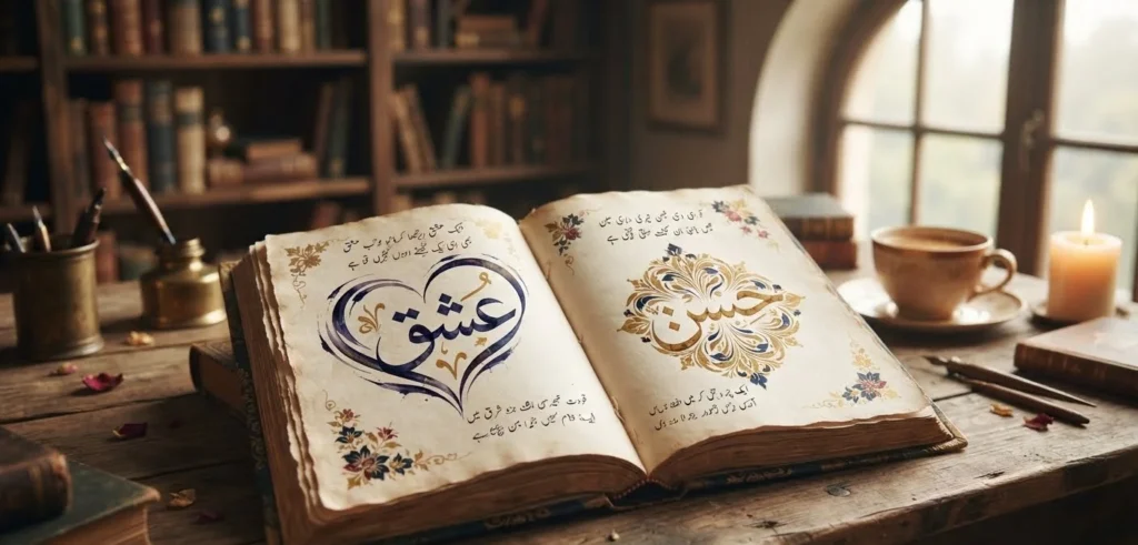 Allama Iqbal Love Shayari about ishq and husn