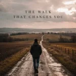 Breakup Attitude Shayari showing a person walking alone on an open road with confidence