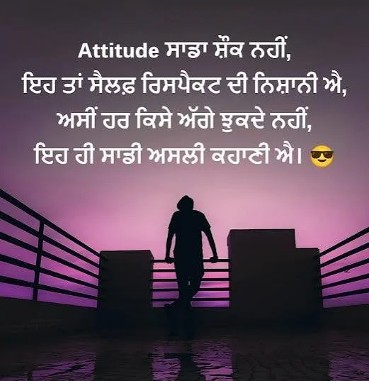 Punjabi Attitude Status के लिए royal अंदाज़ में आत्मविश्वासी पंजाबी युवक