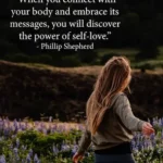Self Love Shayari In English showing a woman confidently embracing body positivity and self acceptance