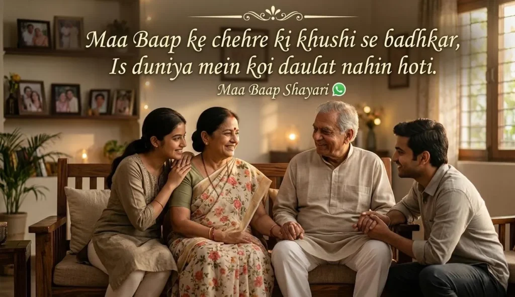  Maa Baap Shayari WhatsApp Status Images
